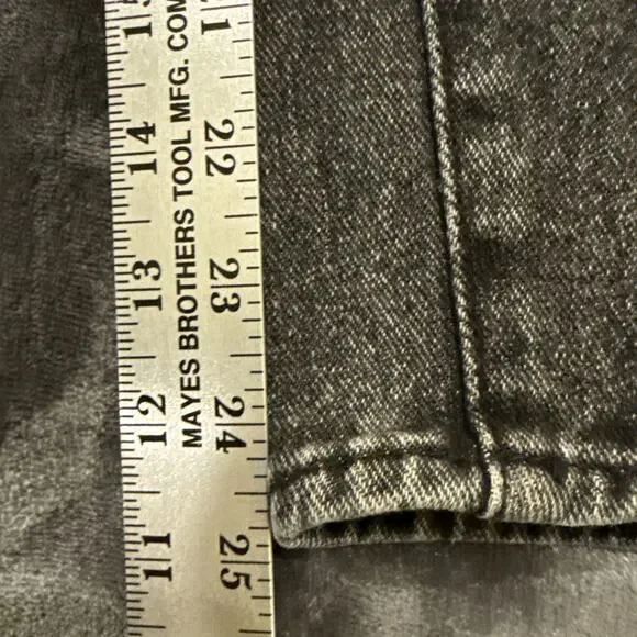 PacSun Womens Mom Jeans Size 25 Dark Wash Black Casual Denim - Picture 4 of 16